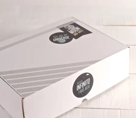 Caja rectangular decorada...