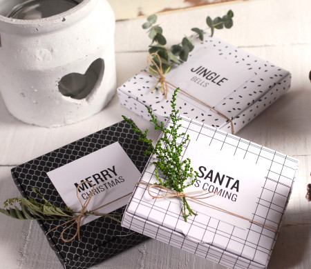 Flache Schachtel Fur Weihnachten Sant... | SelfPackaging