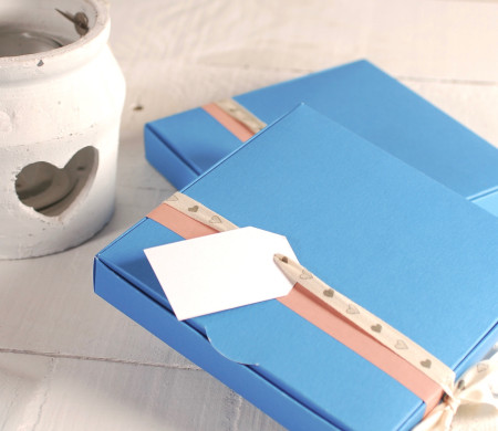 Caja personalizada para invitaciones y eventos | Packaging promocional