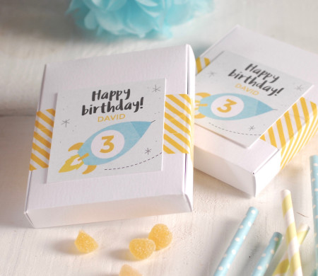Scatola Compleanno | Packaging Bambini Personalizzato | SelfPackaging