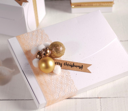 Geschenkkarten- & Gutscheinbox | Personalisierte Weihnachtsverpackung