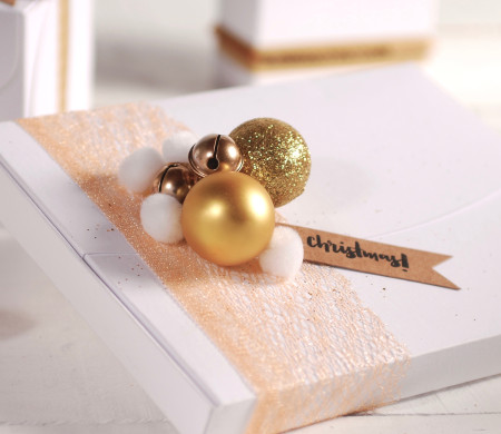 Geschenkkarten- & Gutscheinbox | Personalisierte Weihnachtsverpackung