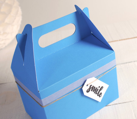 Caja Picnic Azul a Cuadros Caja Picnic Azul a Cuadros