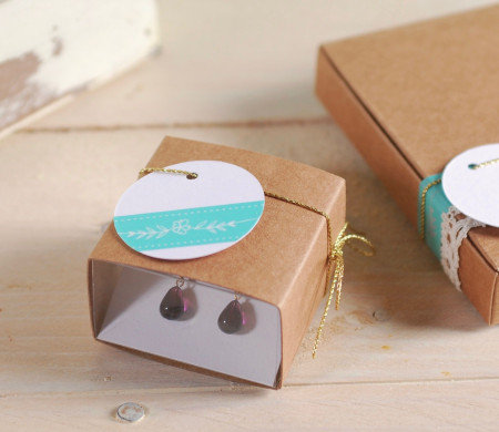 Boîte pour Boucles d'Oreilles