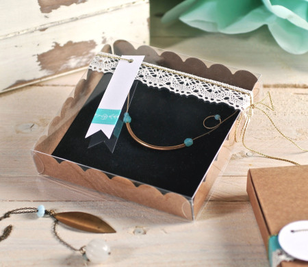 Boîte Plane pour Bijoux. Surprenez vos Clients!