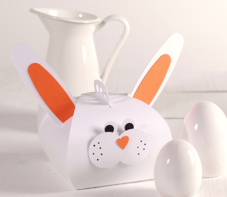 Boîte pour Gâteaux avec un lapin! Une petite Boîte Super Originale! 