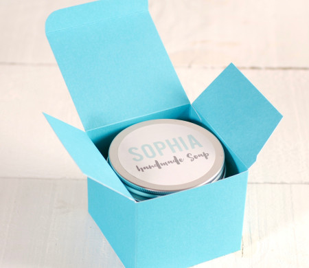 Petite Boîte Personnalisée pour Bougies Aromatiques