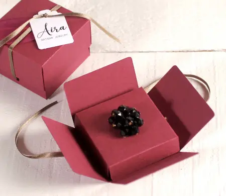 Cajita decorada para joyas