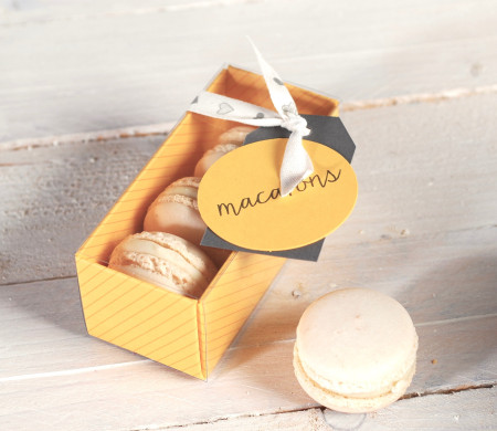 Makkaroni für Hochzeiten. Kästchen für Makkaroni!