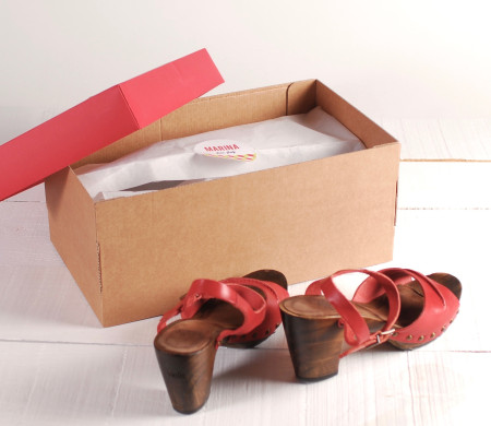 Caja Decorada para Zapatos Caja Decorada para Zapatos