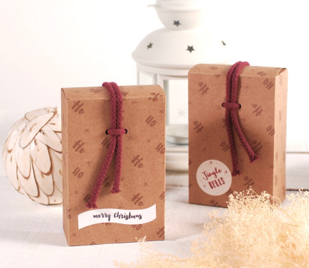 Christmas Box with a String Christmas Packaging!