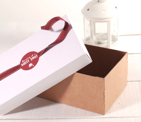 Scatolina per Natale White Xmas Scatolina per Natale White Xmas