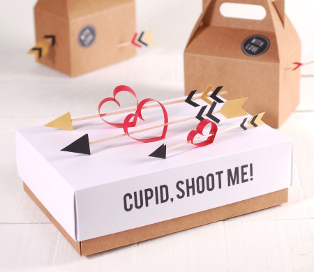 Boîte avec couvercle pour la Saint Valentin