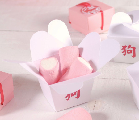 Printed Chinese noodles box Printed Chinese noodles box