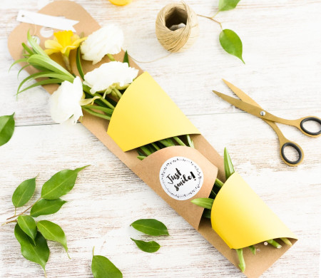 Scatola per Regalare Fiori | Packaging Fioristi | SelfPackaging