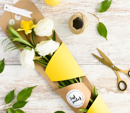 Gift box for flowers