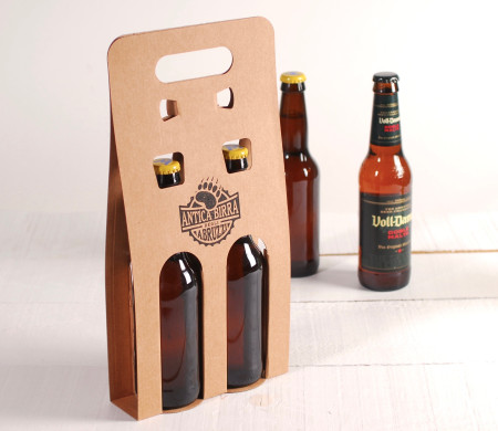 Boîte de bières personnalisable pour deux amis