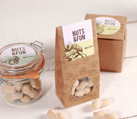Boîte pour appéritifs avec motifs