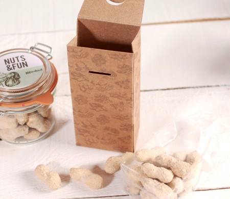 Snack box with a print Snack box with a print