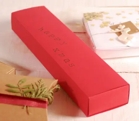 Rectangular Christmas card...