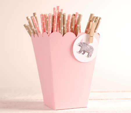 Decorated pencil box