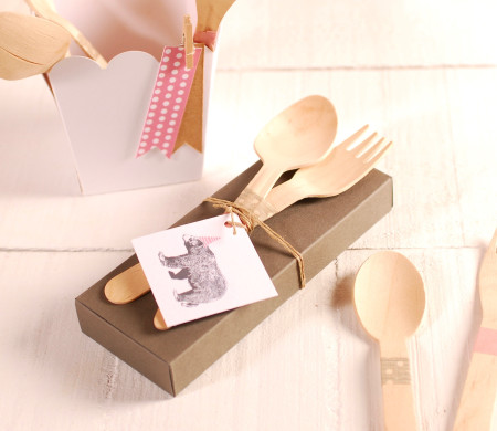 Cutlery box decoration