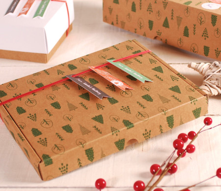 Christmas Flat Box Decoration | SelfPackaging