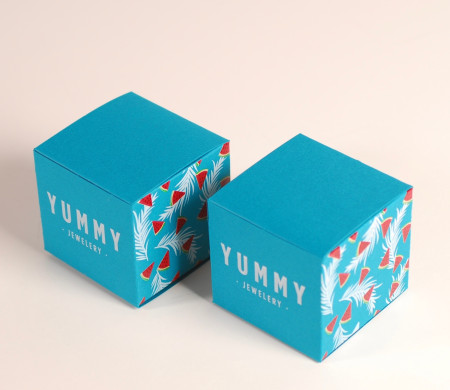 Colourful jewellery box