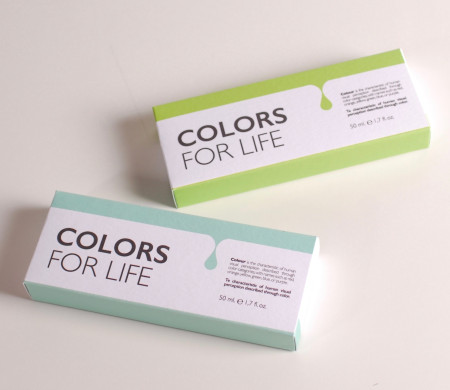Coloured box with multiple uses