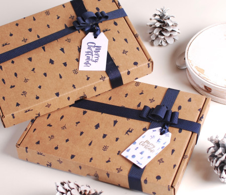 Etiqueta regalo navideña Etiqueta regalo navideña