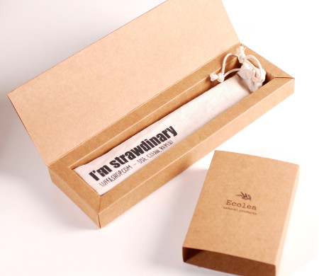 Idea: Scatola Cannucce Riutilizzabili | SelfPackaging
