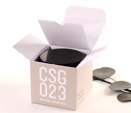 Square gift box for cosmetics
