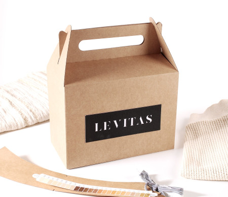 Caja picnic para ropa de cartón kraft Caja picnic para ropa de cartón kraft