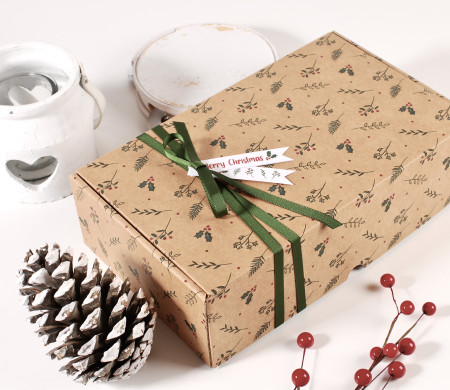 Caja de cartón para regalos...