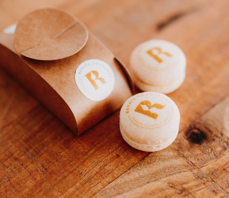 Scatola per macarons speciali per matrimoni