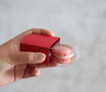 Single box for a macaron