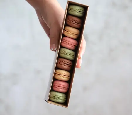 Box for macaron assortments