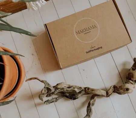 Caja automontable para...