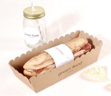 Large take away tray