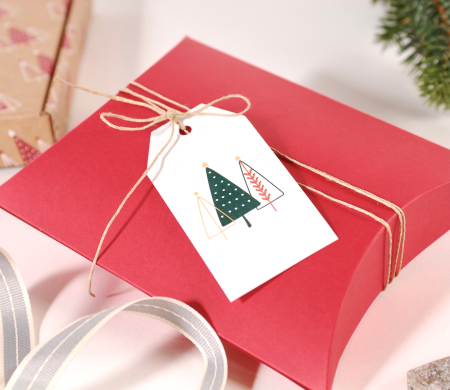 Boîte à bijoux avec décoration écologique | SelfPackaging