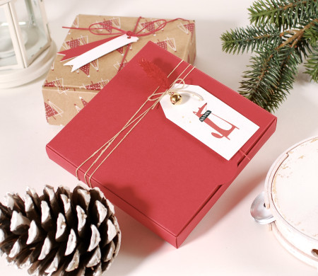 Emballage à bijoux pour Noël