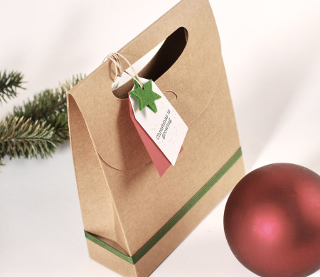 Limitierte Auflage einer Weihnachtstüte Limitierte Auflage einer Weihnachtstüte