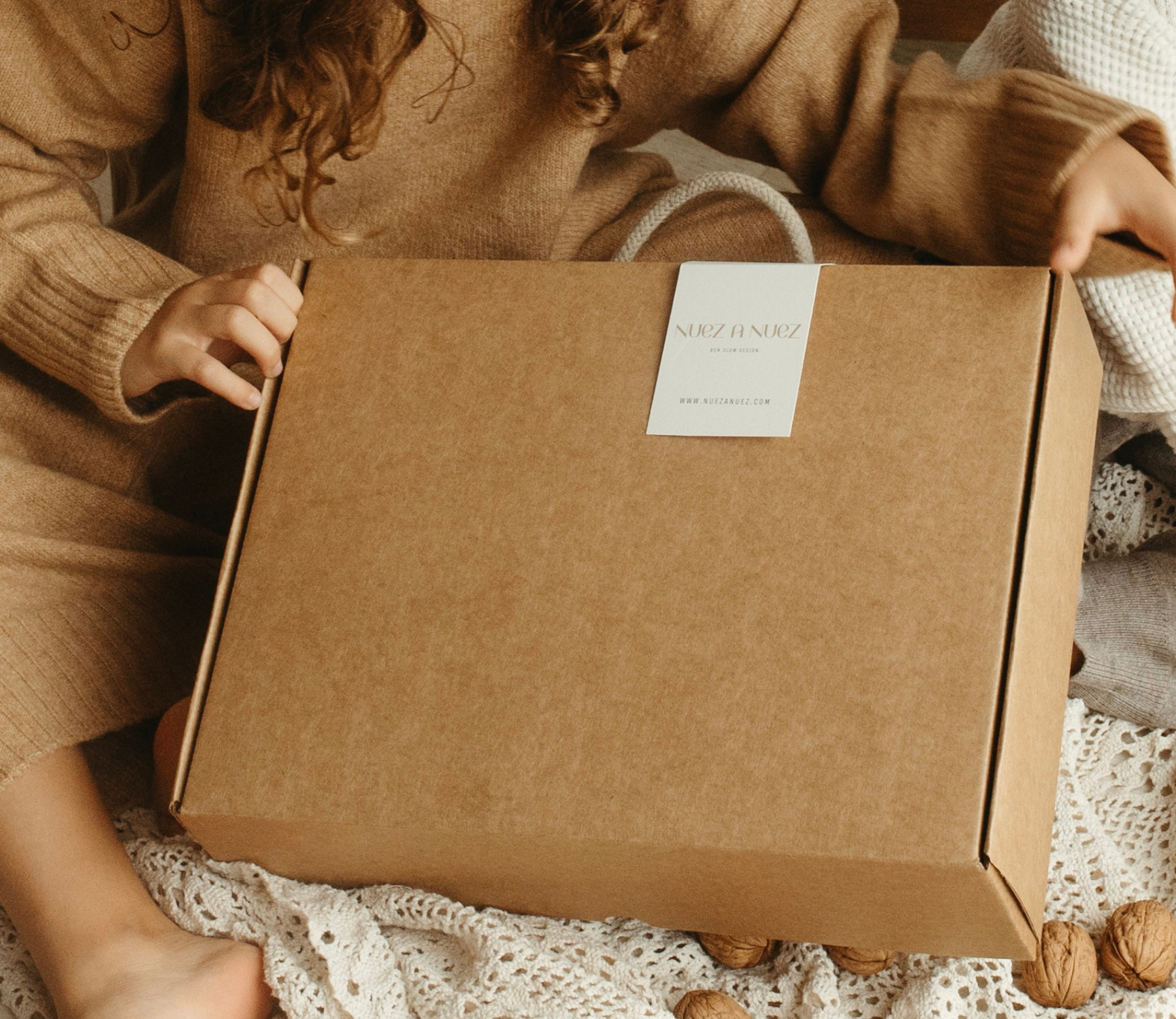 Nut to Nut cardboard case box