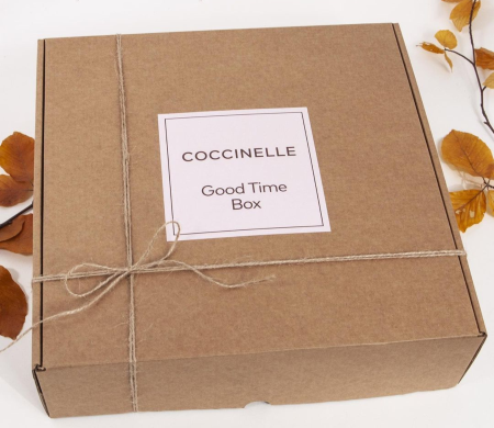 Your "Good Time" cardboard shipping box