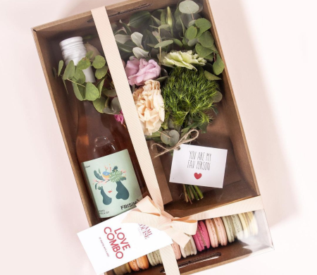 Love Combo Clear Lid Tray