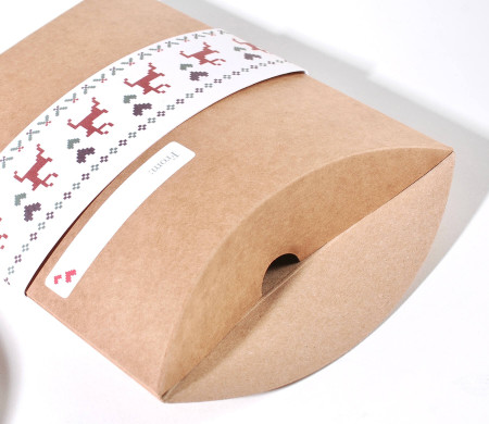 Boîte à pochettes de Noël