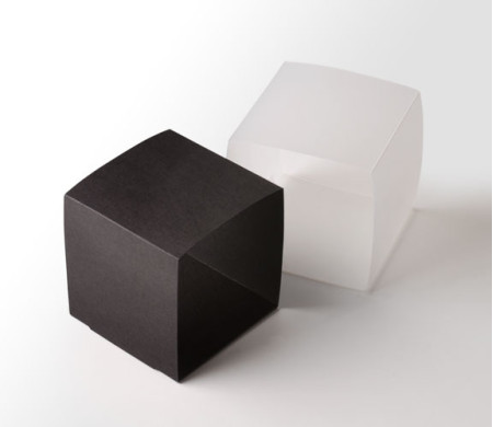 Cardboard Box for Small Gifts, Shaped like a Cube