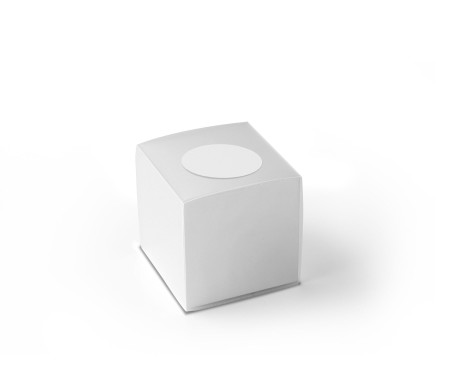 Caja de Cartón para Pequeños Regalos en Forma de Cubo
