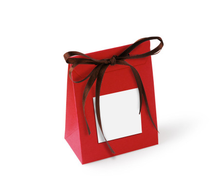Sacchetto in cartone per regalare bonbon e caramelle