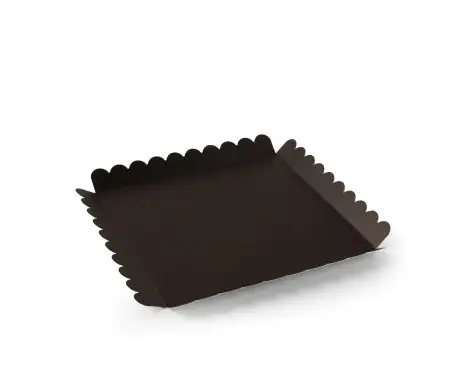 Bandeja de cartón para galletas, sandwiches o aperitivos